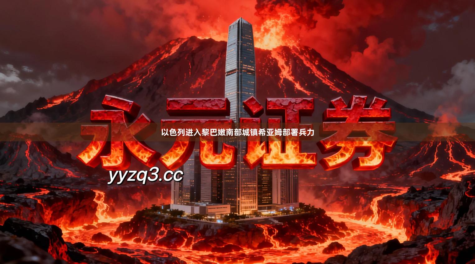 以色列进入黎巴嫩南部城镇希亚姆部署兵力